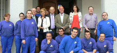 Emilio Bravo inaugura el Taller de Empleo de Ajofrín