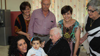 Bonifacia Escribano celebró sus 105 años arropada por los suyos en Guadamur
