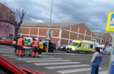 Herido un menor de 11 años tras ser atropellado por una motocicleta