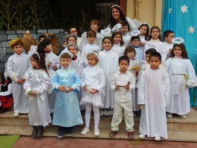 Toda la comunidad educativa del Lope de Vega colabora en el Belén Viviente