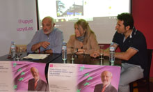 El candidato a las Europeas por UPyD Modesto Ogea presenta su programa en Talavera