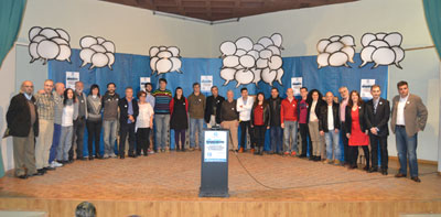 Ganemos Talavera presenta en sociedad a sus 28 candidatos para la Alcaldía 