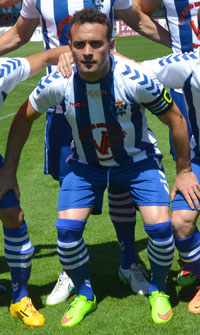 Pedro Díaz repetirá como capitán blanquiazul.