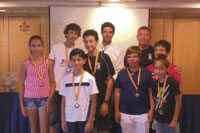 El XV Memorial ‘Tiburcio Serrano’ de Tenis se cierra con las finales y los trofeos