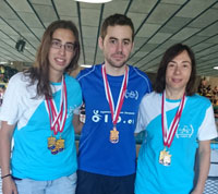 Ocho metales para la natación talaverana en el Regional Máster de Castilla-La Mancha
