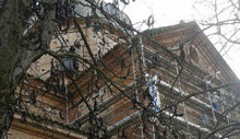 Las obras para reconstruir la cornisa de la Basílica terminarán las próximas semanas