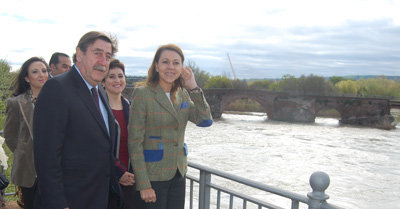 La presidenta de Castilla-La Mancha defiende el borrador del plan de cuenca del Tajo como garante del agua 'por primera vez' en la región