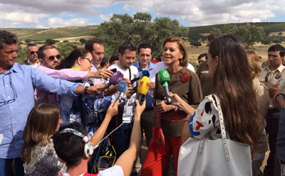 Cospedal valora que “toda la sociedad trabaja en la buena dirección” en la reducción del paro y el cambio de tendencia en Castilla-La Mancha