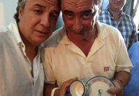 Carlos Herrera celebró su cumpleaños con su amigo talaverano Jesús Olmedo
