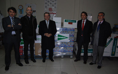 Caja Rural de Castilla-La Mancha entrega 2.000 kilos de alimentos a Cáritas Talavera