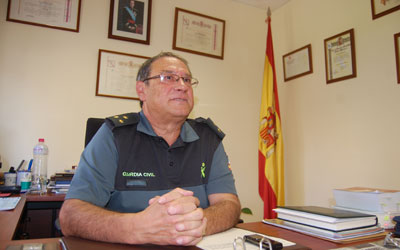 Juan José Delmás: 'Lo mejor que tiene la Guardia Civil es la paciencia y la constancia, es la asignatura que estudiamos todos los días'