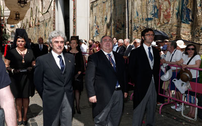 Leandro Esteban afirma que el Corpus Christi representa un gran ejemplo en la preservación de las tradiciones de Castilla-La Mancha