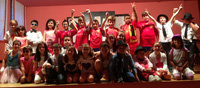 Alumnos de 2º de Primaria del Rafael Morales despiden el curso con mucho ritmo