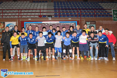 El Soliss FS Talavera compartió una sesión de entrenos con el Azvert Fujisawa japonés