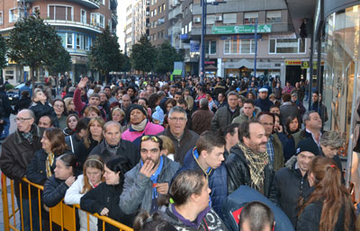 Más de cien metros de Roscón de Reyes para los ciudadanos de Talavera y comarca