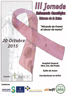 Profesionales de enfermería y voluntarios de la AECC participarán en la III Jornada de Enfermería Oncológica en el Hospital de Talavera