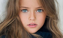 Kristina Pímenova, la niña más guapa del mundo con sólo nueve años