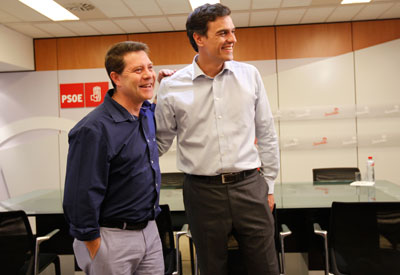 García-Page: 'Veo a Pedro Sánchez con la fuerza y la humildad para recuperar la credibilidad de la política y del PSOE'