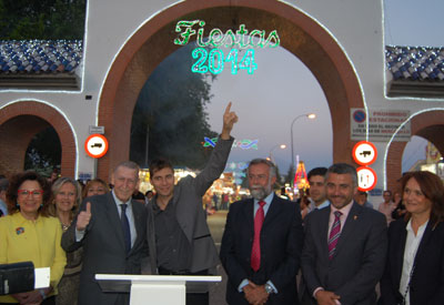 Lurueña se empapa del calor de los talaveranos para su futuro viaje al espacio