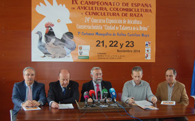 Casi 3.700 animales abarrotarán Talavera Ferial con motivo de la Exposición de Avicultura