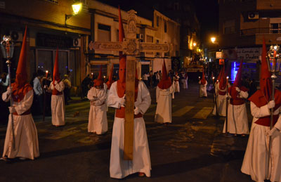 Los talaveranos arropan al Jesús de la Sentencia en la 'madrugá' del Viernes Santo
