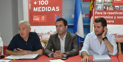 El PSOE solicita una reunión al alcalde para debatir las 100 medidas para el empleo