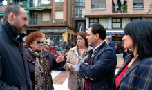 Gutiérrez agradece la iniciativa de los vecinos de Talavera frente a la 'ausencia' del PP