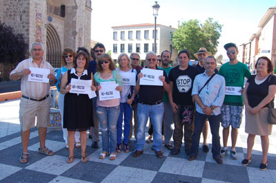 IU pedirá una reunión al comisario de la Talavera para abordar las sanciones por manifestarse