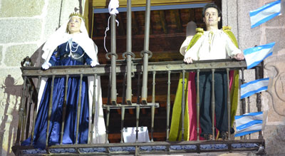 El trío amoroso de María de Portugal, Alfonso XI y Leonor de Guzmán, en la Plaza del Pan