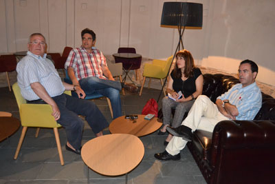 Última reunión mantenida entre concejales electos del PSOE y Ganemos.