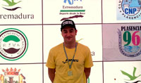 Rubén Gutiérrez conquista un oro y una plata en los Campeonatos de Extremadura