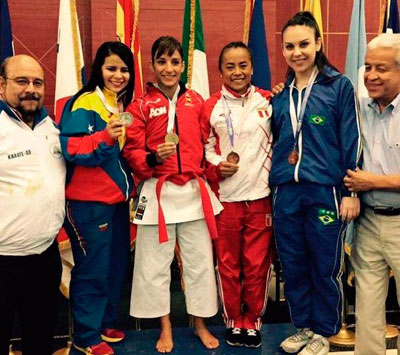 La talaverana Sandra Sánchez, oro en el Campeonato Iberoamericano de Kárate de Managua