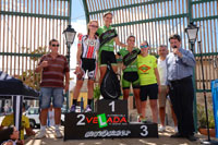 Casi un centenar de ciclistas tomaron salida en Gamonal en la segunda prueba de la Senda Viriato