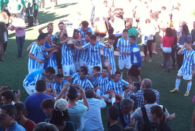 El Málaga CF se alza con el IX Torneo Internacional de Fútbol Juvenil disputado en Calera y Chozas