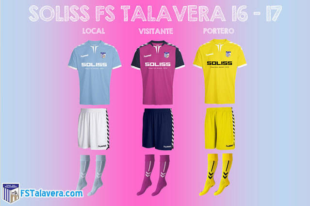 Nuevas equipaciones para el Soliss FS Talavera