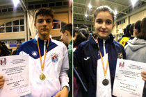 Los hermanos García Corroto, oro y bronce en el Regional de Taekwondo