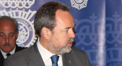 El delegado del Gobierno en Castilla-La Mancha preside el acto de toma de posesión del jefe local del CNP de Puertollano