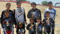Cuatro podios para el club Los Pinos en el Campeonato de Madrid de BMX