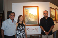 El pintor jorgo Manuel García expone sus 'recuerdos'