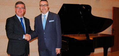 Marín se reúne con Miguel Ángel Orio, elegido director del Conservatorio Superior de Música