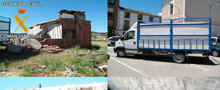 Tres personas son detenidas por robar en una casa de campo