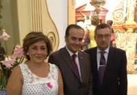 Gregorio asistió a la misa de Honor a San Bernardo en Talavera