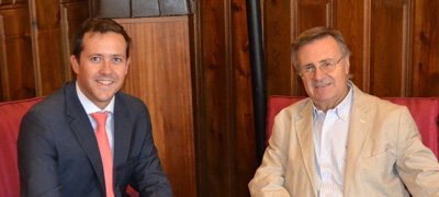 El presidente de la Diputación de Toledo y el alcalde de Seseña destacan la colaboración entre ambas instituciones 