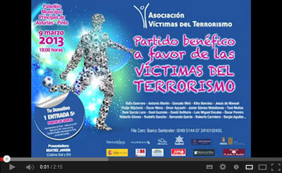 Partido benéfico a favor de las Víctimas del Terrorismo