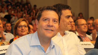Pedro Sánchez avala la candidatura socialista de Emiliano García-Page