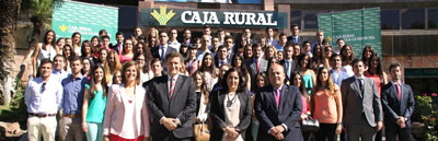 Caja Rural CLM da la bienvenida a los 74 universitarios que realizarán sus prácticas en la Entidad