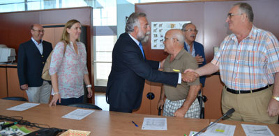 Ramos destaca la importancia de la Lonja Interactiva Nacional de Ganado Vacuno de Carne en Talavera