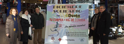 Durán Ferretería recoge 3.100 kilos de alimentos en su “Diciembre Solidario”