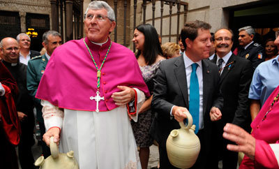 Toledo salió a la calle para disfrutar y honrar a la Virgen del Sagrario