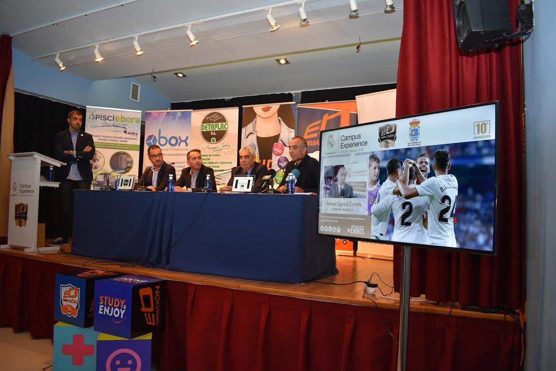 Vuelve a la comarca el Campus Experience del Real Madrid de la mano de Ébora Formación